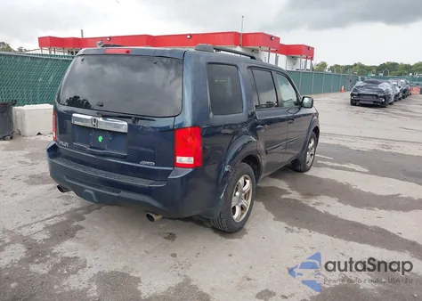 2012 Honda Pilot Ex-L z USA, uszkodzony, nr VIN 5FNYF4H55CB032862